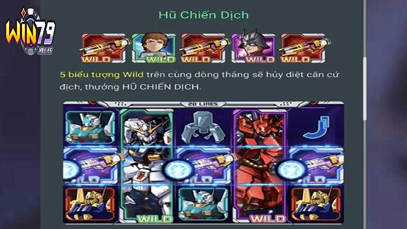 Chơi nổ hũ Gundam Win79