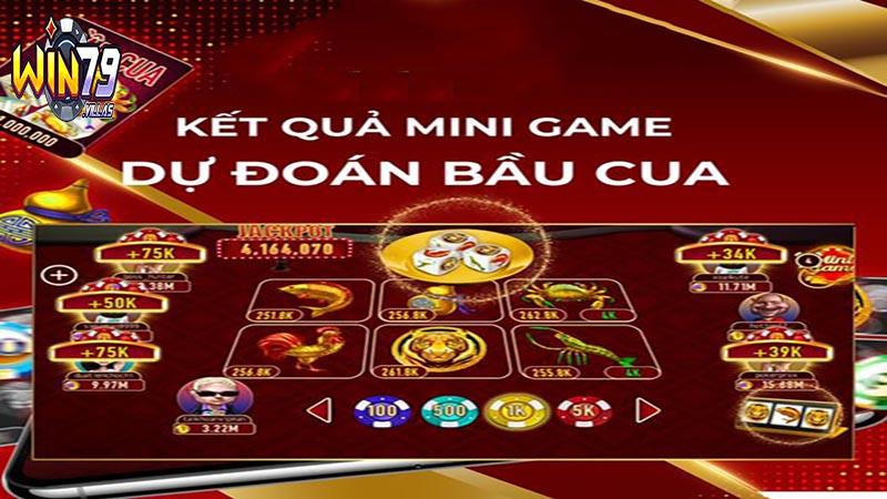 Mẹo quay Mini Bầu Cua Win79
