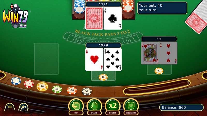 Quy tắc chơi Blackjack Win79